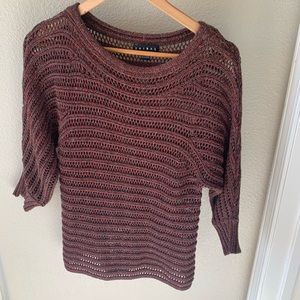 3/4 knit sweater